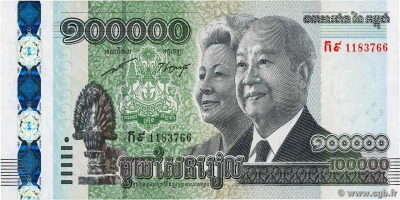 Khám phá mệnh giá tiền Campuchia phổ biến hiện nay