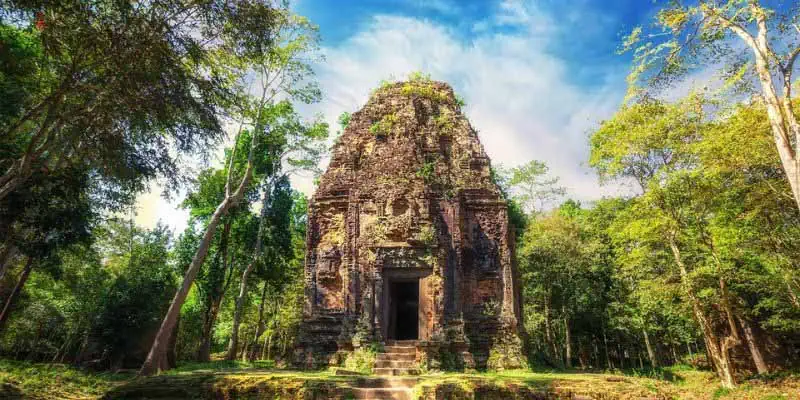 Đền Banteay Srei mang đến các công trình ấn tượng