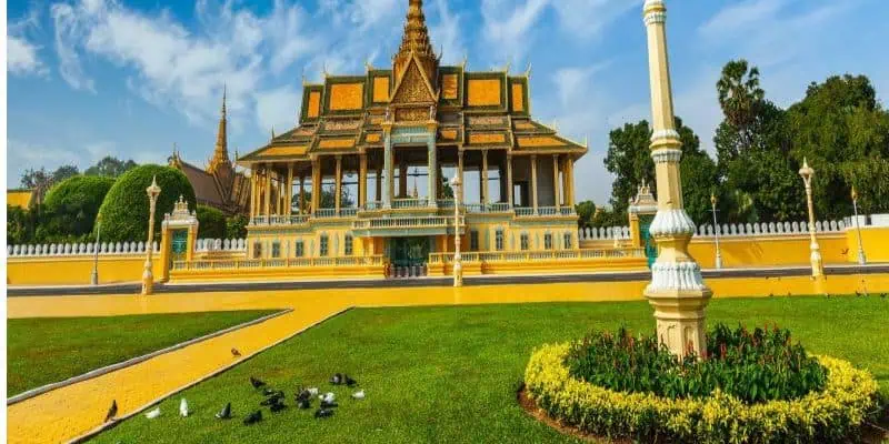 Có nhiều nơi để ở khi đi du lịch Campuchia